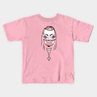 Pinkcore, Pastel Goth Kids T-Shirt